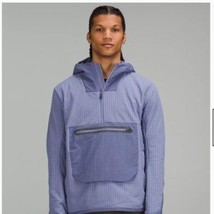 lululemon men’s or women’s oversized size m perry purple half zip hoodie